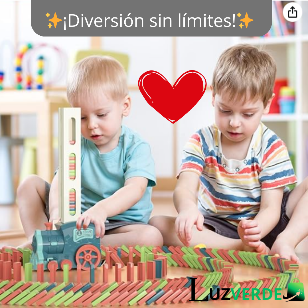 DOMINO TRAIN™ - Juguete Tren Domino